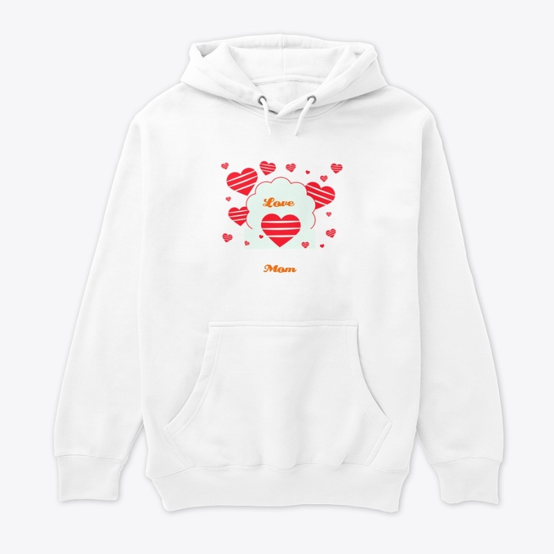 Heart Design with Love Mom