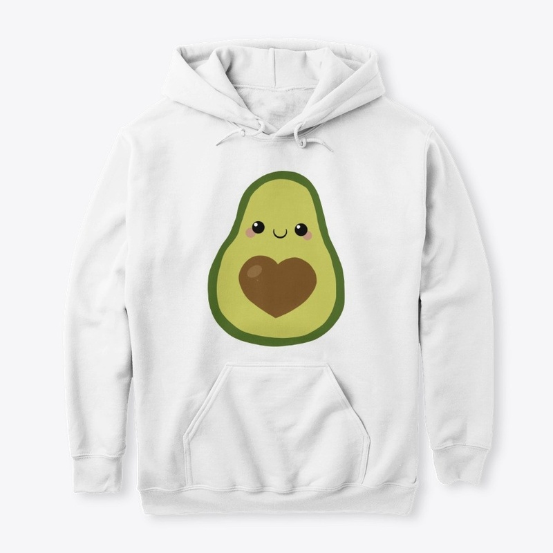 Cute Positive Avocado
