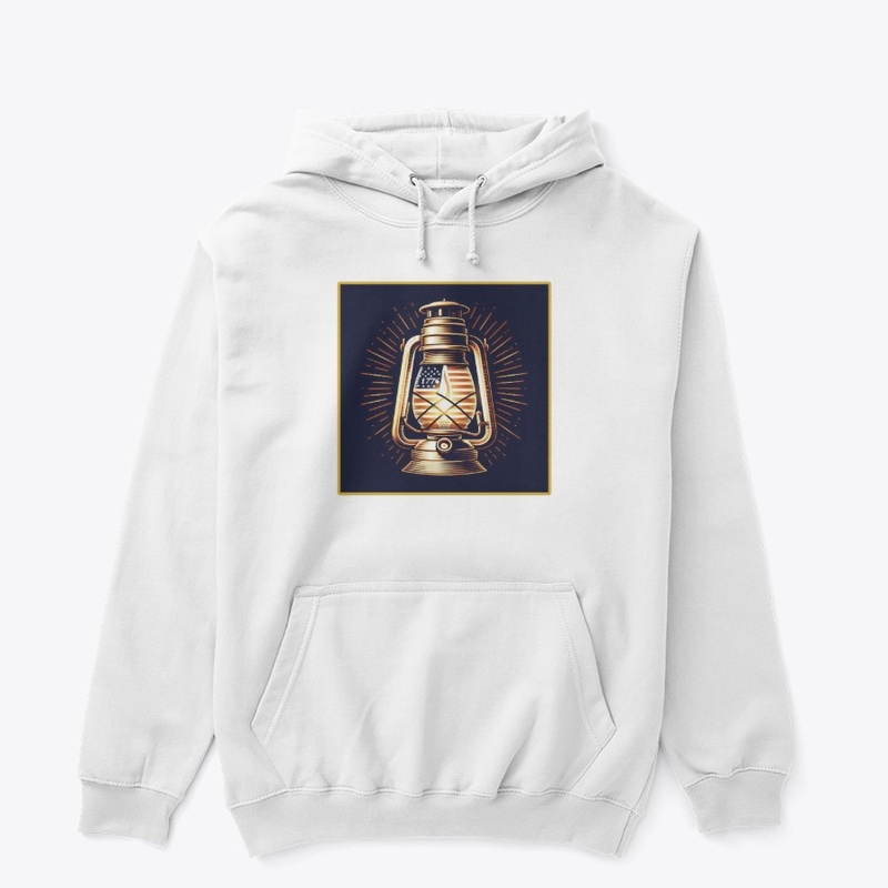 Lantern Flag 1776 July 4th Tee