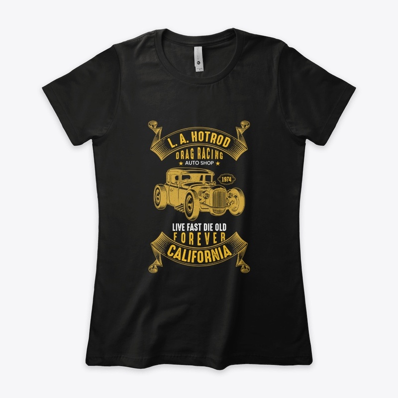 HOTROD Car T-Shirt Design