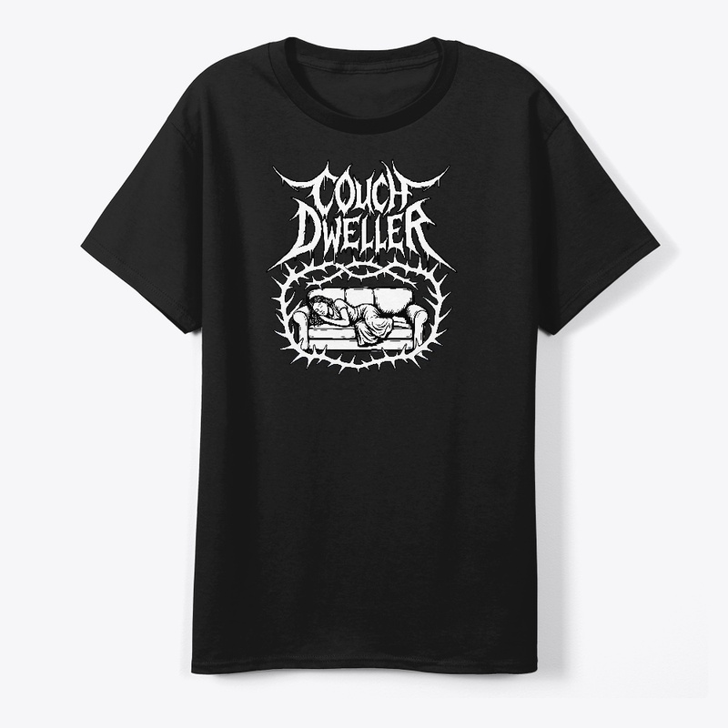 COUCH DWELLER METAL LOGO