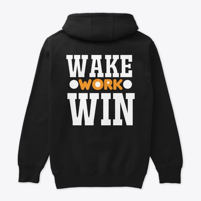 Make work win - modern typography shirt 