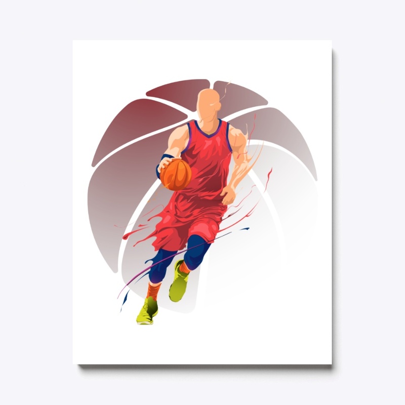 Basketball Player Logo