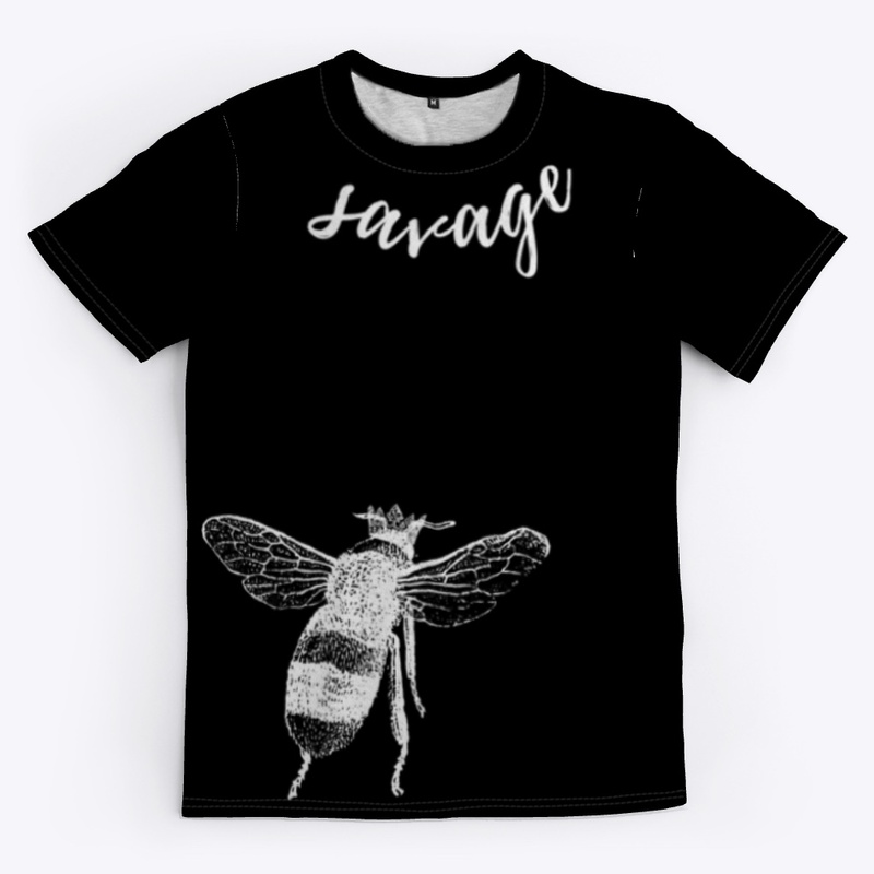 White Savage B Logo