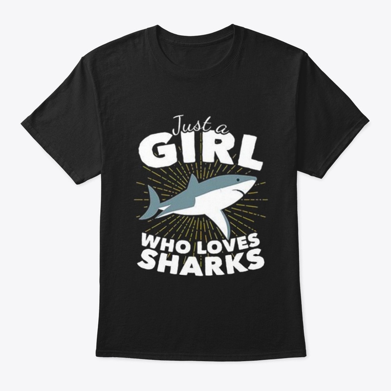 a girl love shark