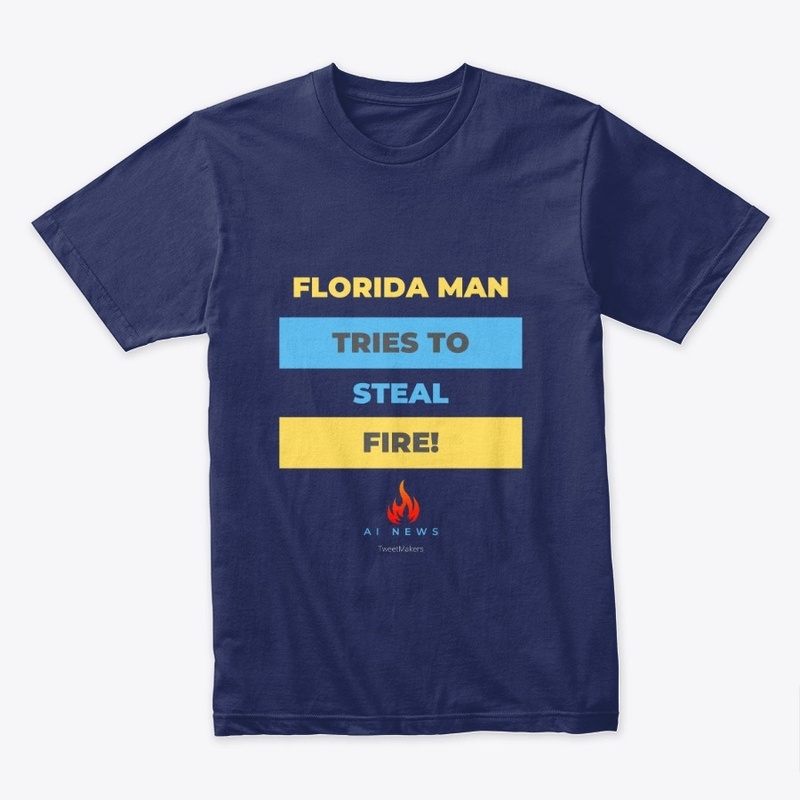 FloridaMan Steals Fire-AI Generated
