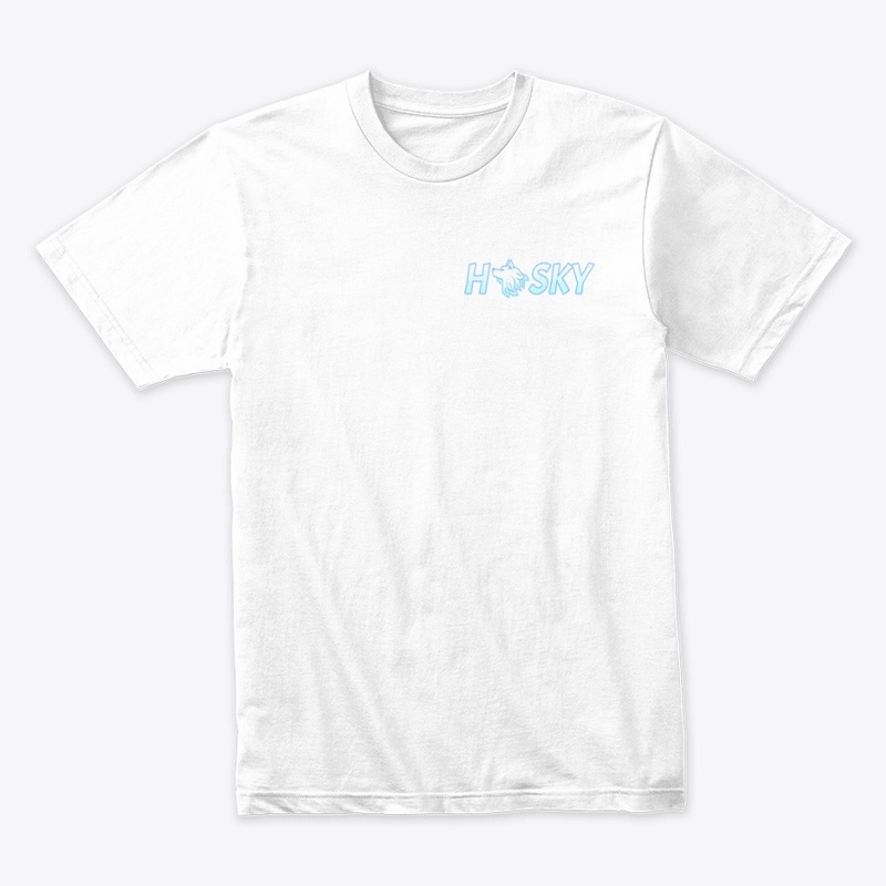 Husky Official Logo White
