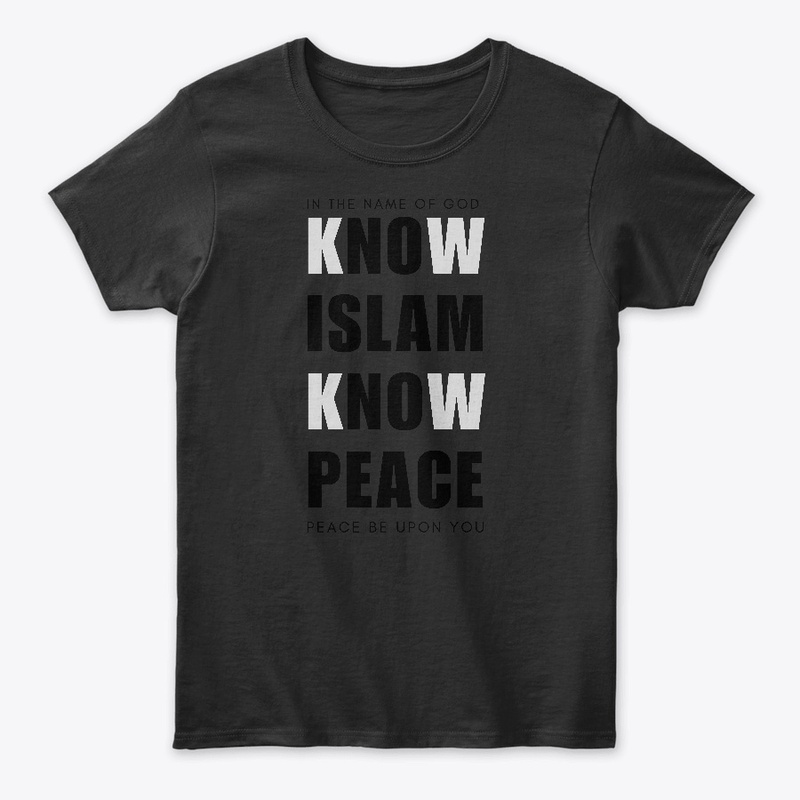 know islam know peace, Muslim shirt