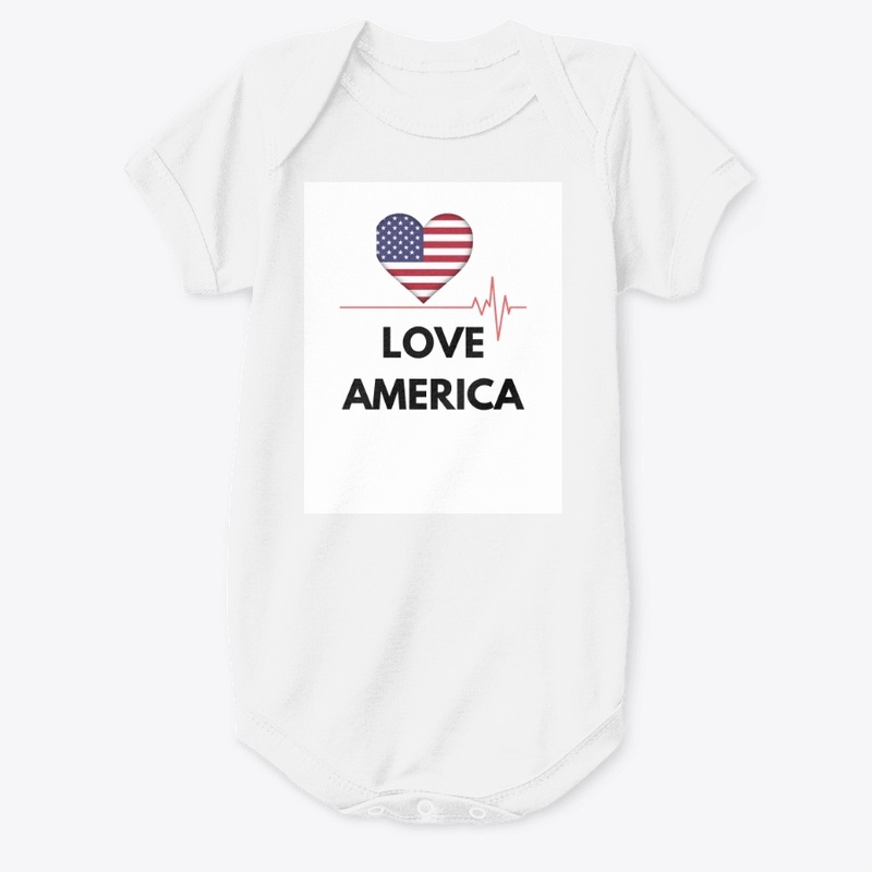 Love America Tee - Independence day Tee!
