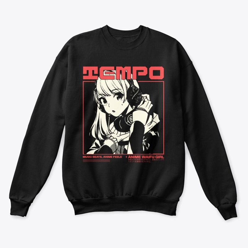 Anime Waifu Girl Merch Music Manga Fans