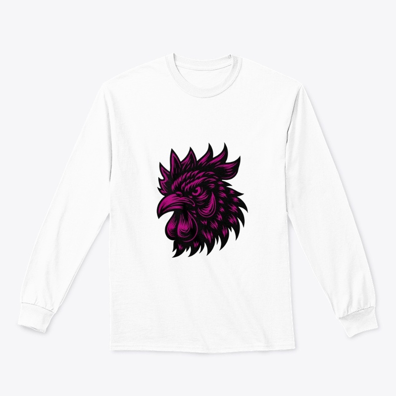 Wild Angry Chicken Design
