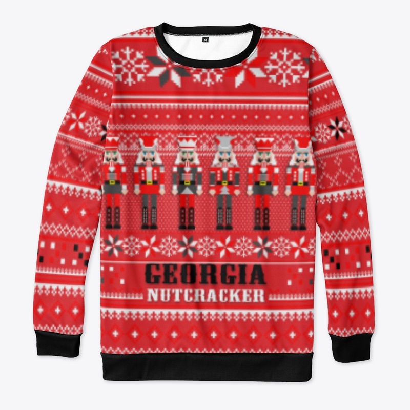 Ugly Georgia Christmas Sweatshirt