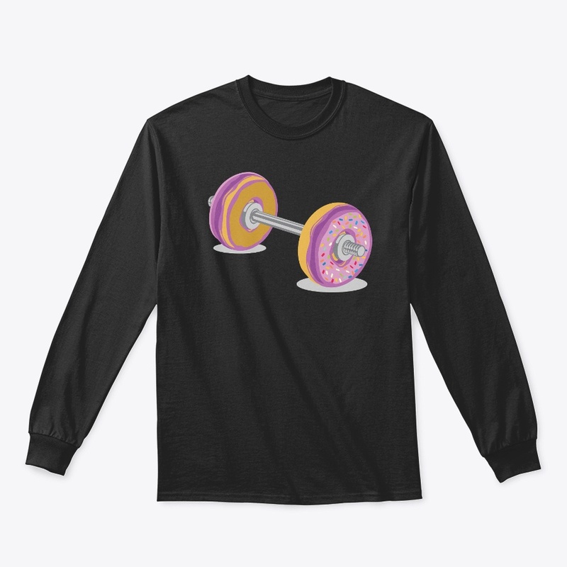 Donut Barbell Creative Art Design