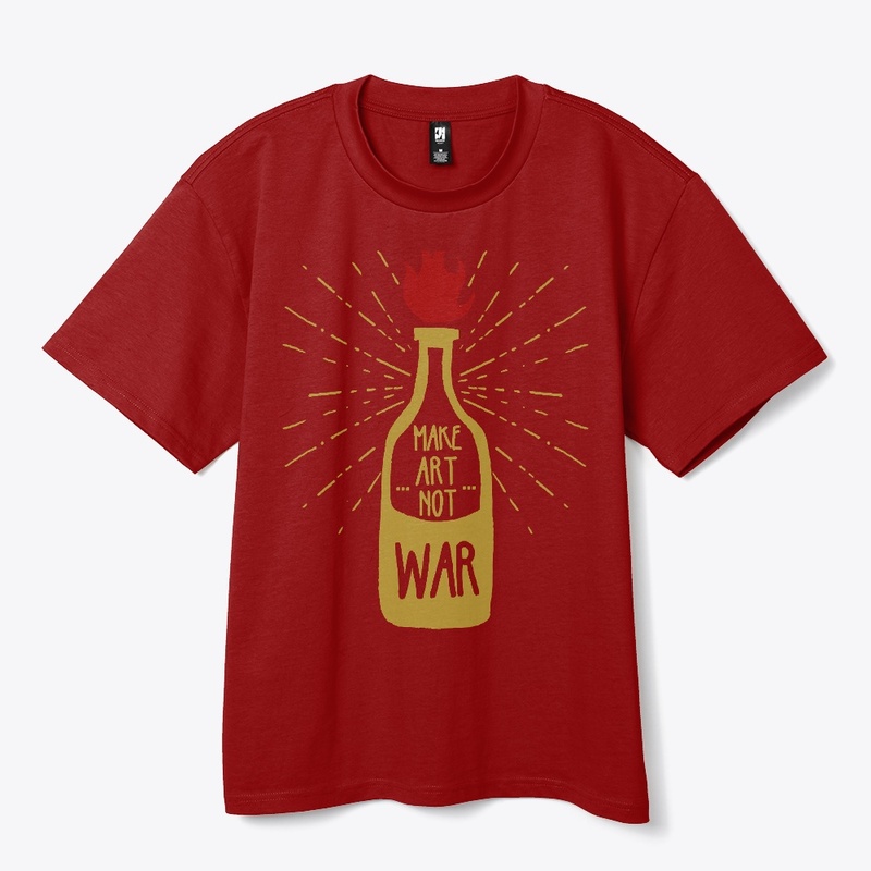 make art not war