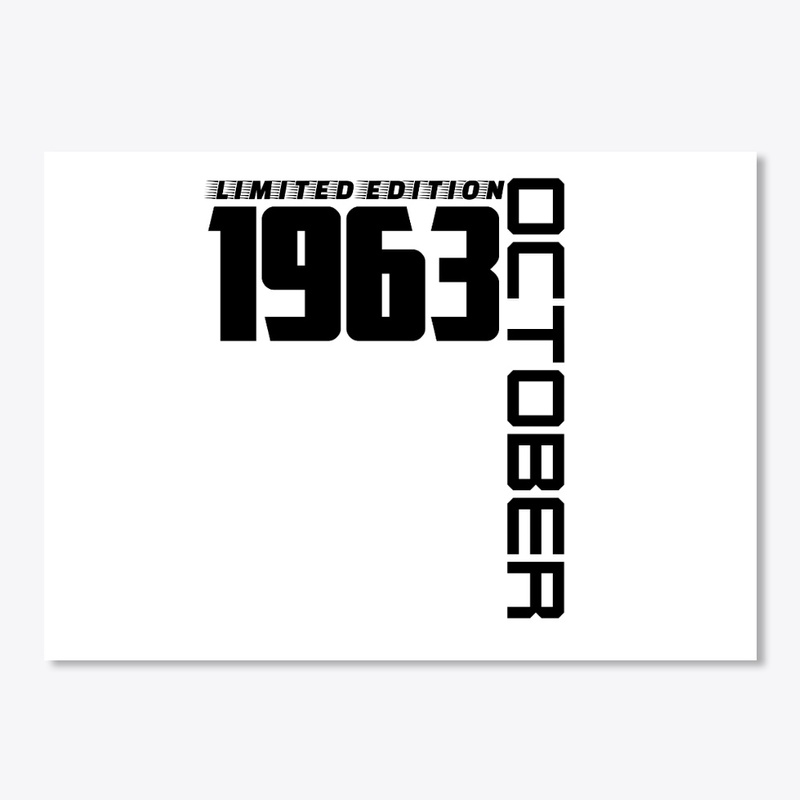 LIMITED EDITION 1963 OCTOBER
