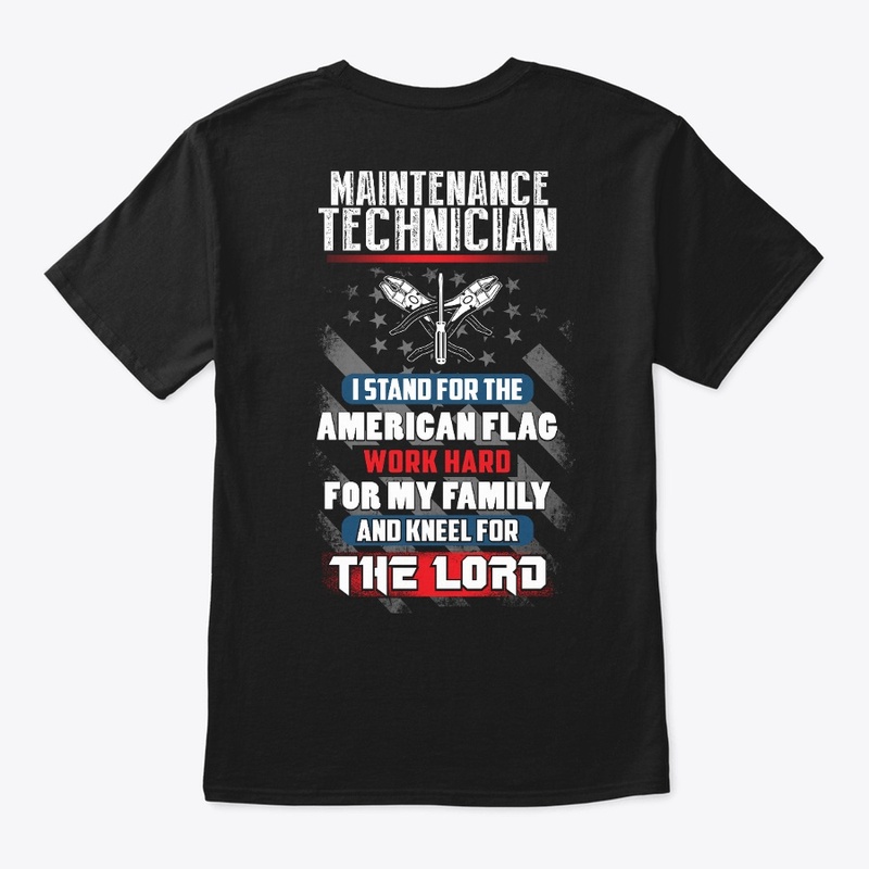 Proud Maintenance Technician Shirt 