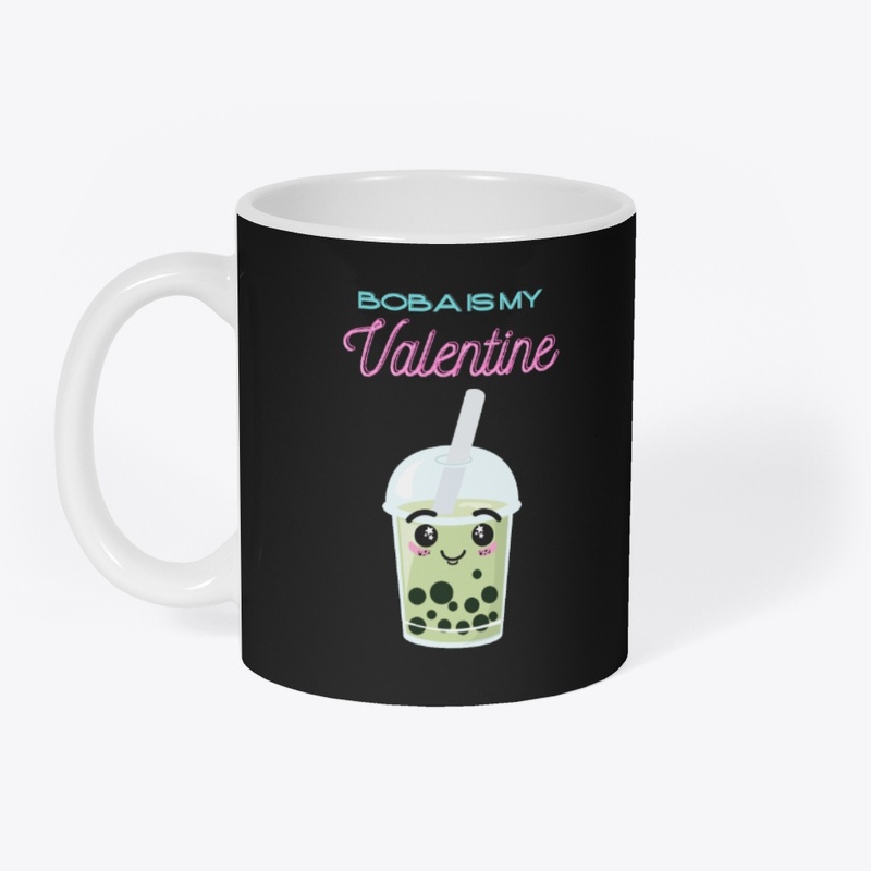 Valentine's Day Boba Unisex Kawaii