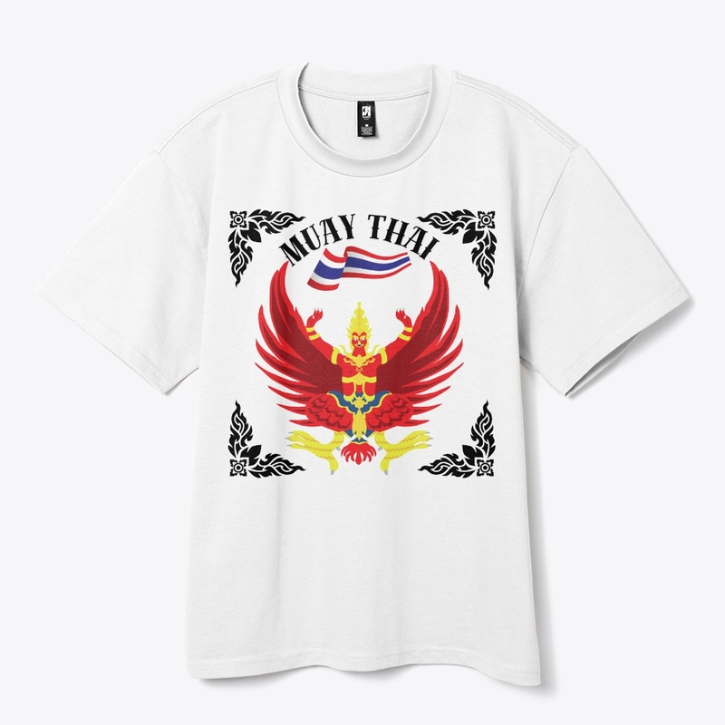 Garuda muay thai white Hoodie