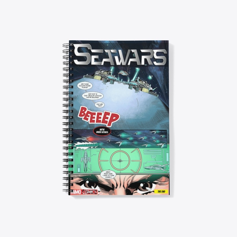 SEAWARS Book 7 - PAGE 28 Notebook Ocean