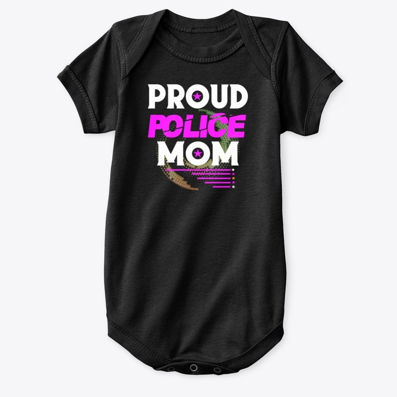 PROUD POLICE MOM SHIRT