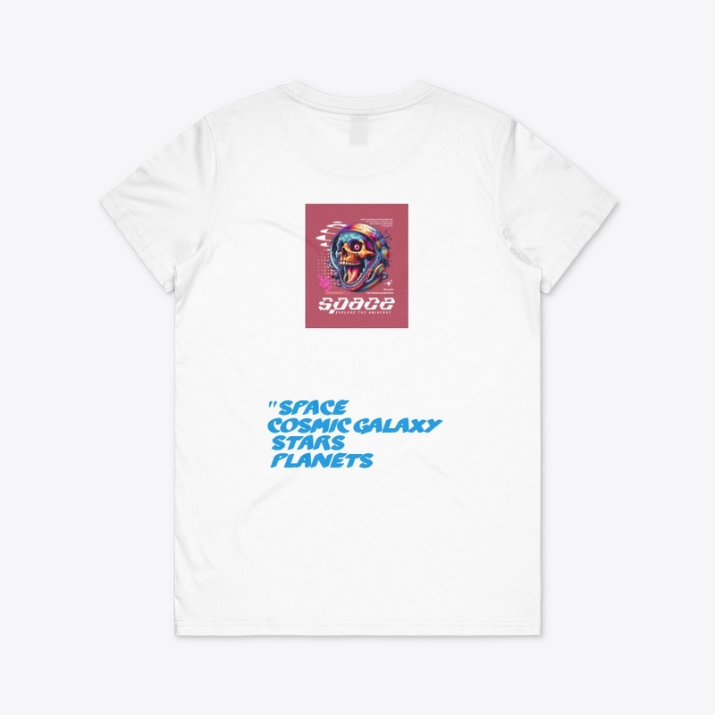 Cosmic Space Adventure T-Shirt Design