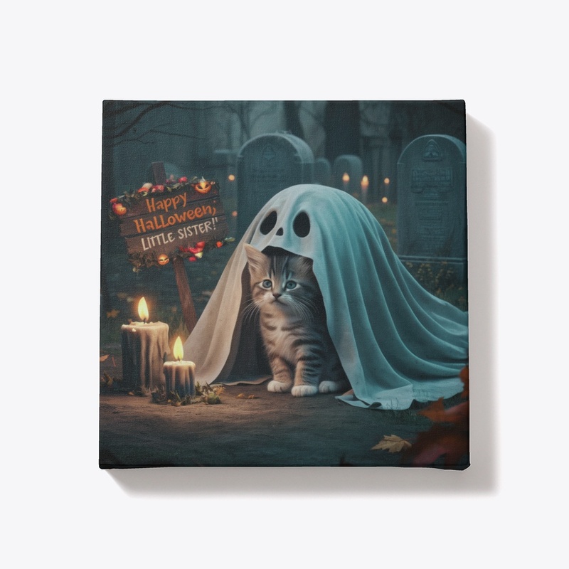 Happy Halloween, Little Sister Art