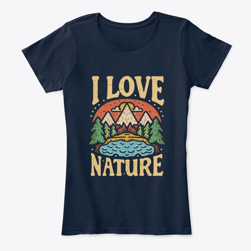 "I LOVE NATURE" T-shirt
