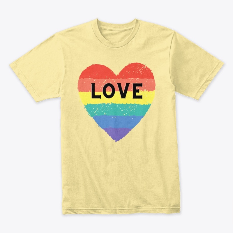 Heart Love T Shirt