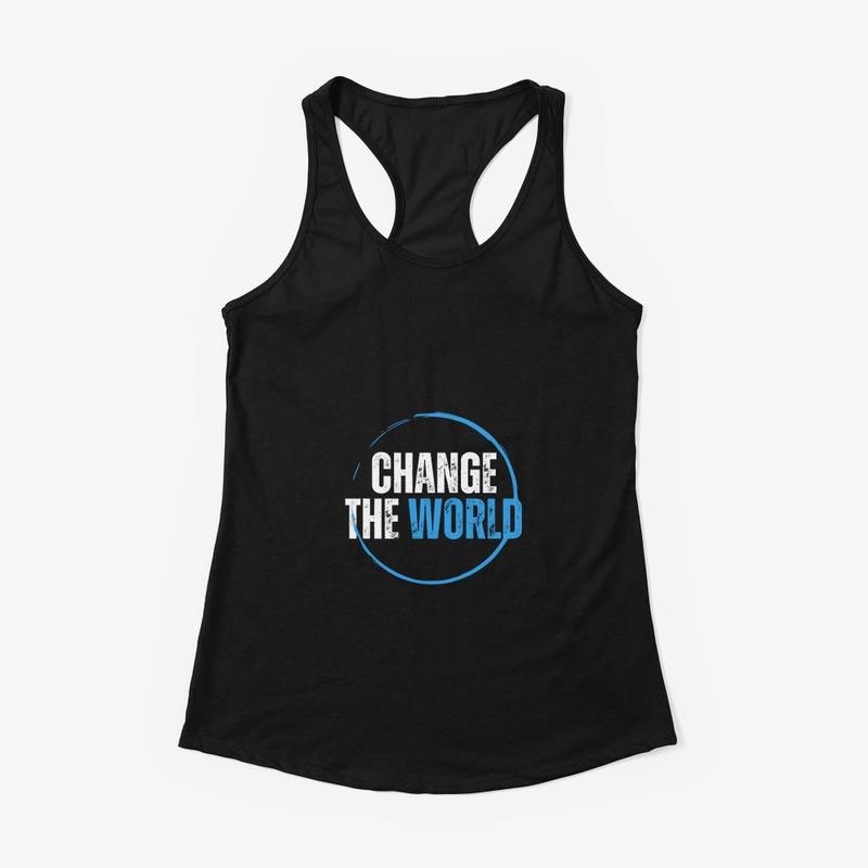 Black 'Change the World' Tee