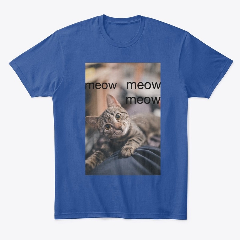 Meowing cat