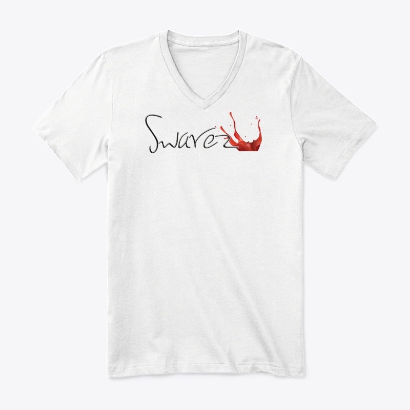 Swarez Logo T-Shirt with paint splash