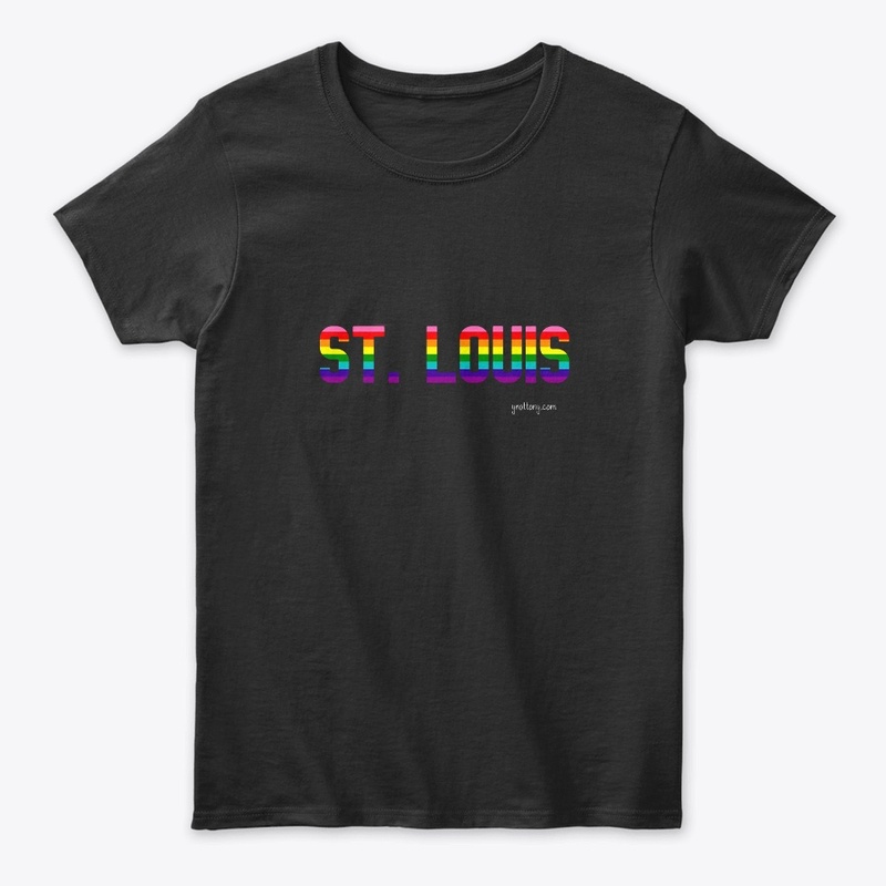 St. Louis Pride Rainbow Flag Apparel