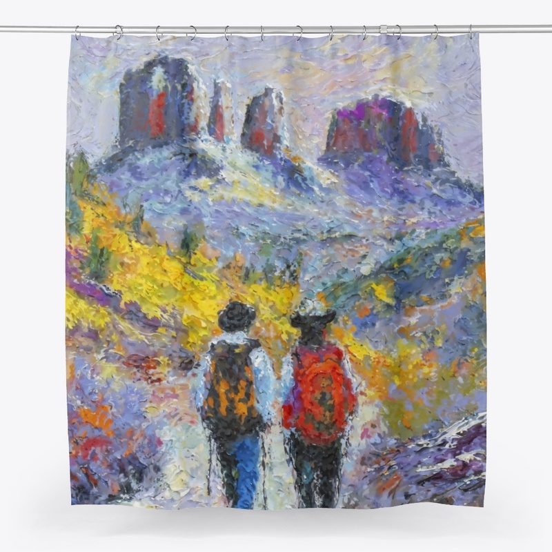 Hiking in Sedona - Western Imressionism