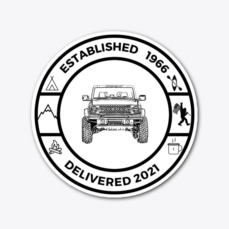 Bronco Sticker