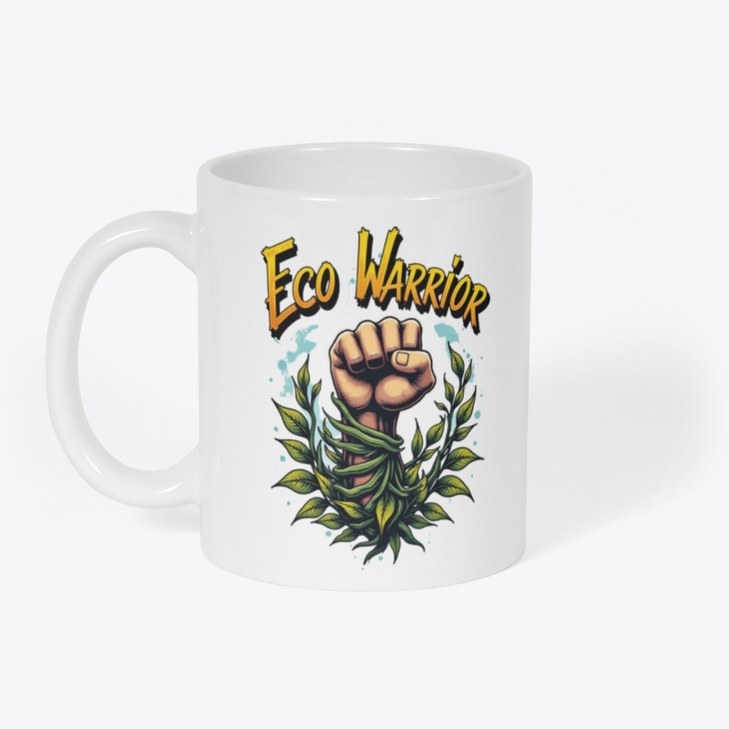 Eco Warrior Fist with Nature Elements