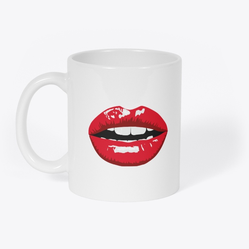 red lips