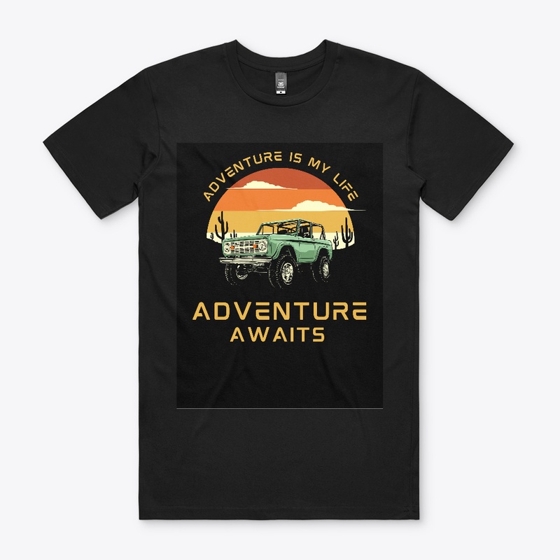 Car Adventure awaits,Take a hike tshirt 