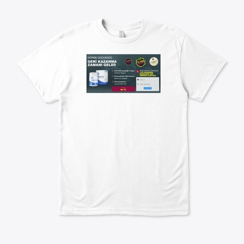 Fatimatin White T-Shirt Front