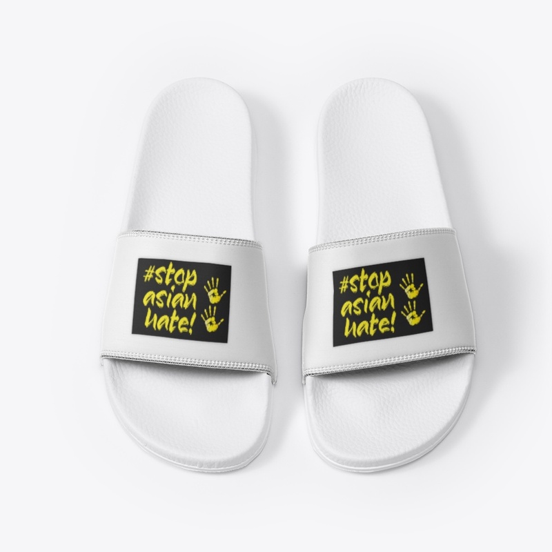 stop asian hate white slides