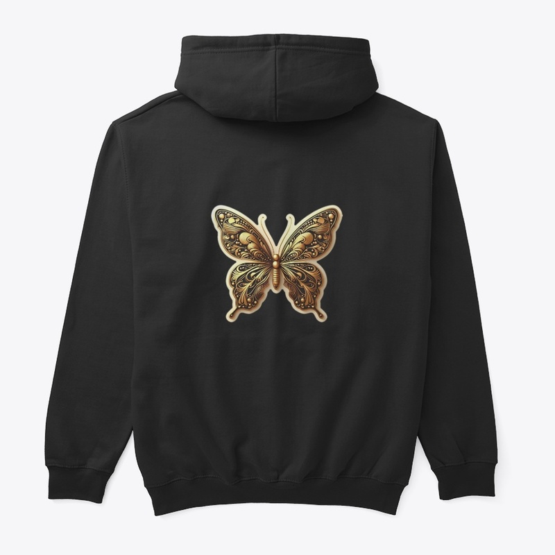 Golden butterfly 