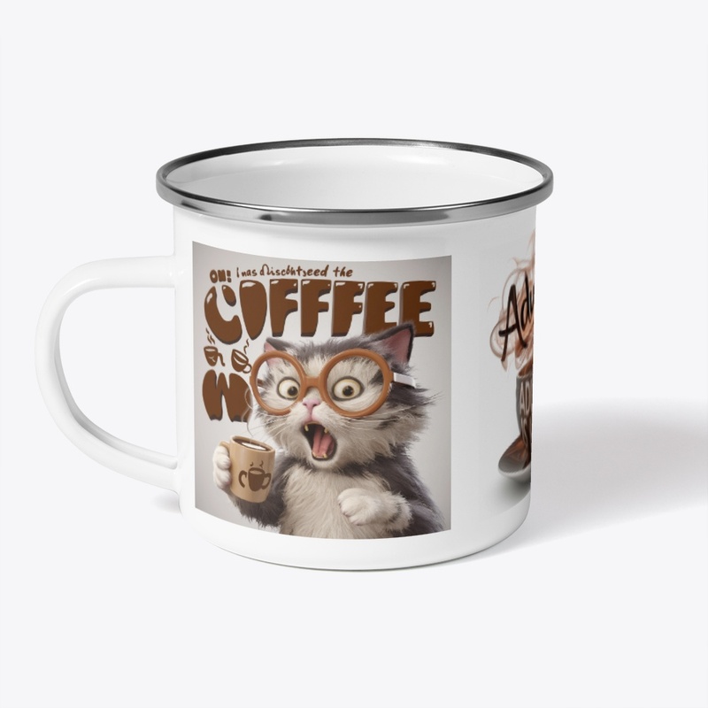 Caffeine Frenzy The Cat's Out of the Mug