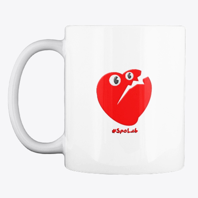 #SpoLab Funny Broken Heart Cup