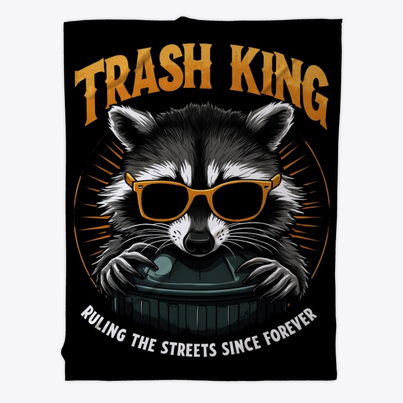 Raccoon Trash King