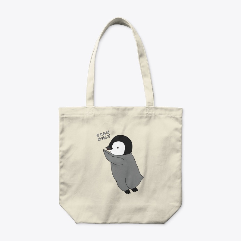 CASH ONLY - Cute Baby Penguin Design