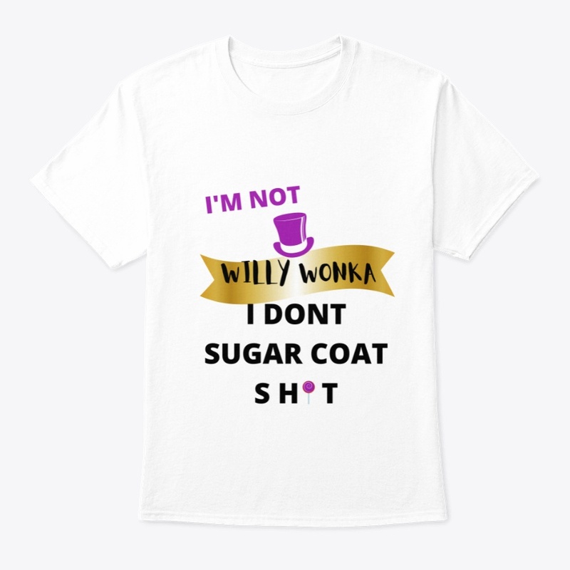 White and Purple Wonka Tee