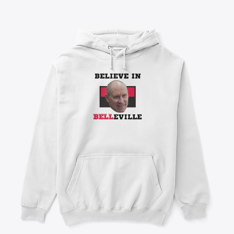 Believe in BELLville white