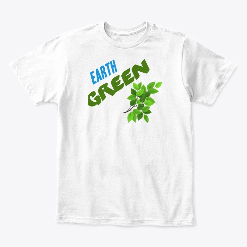 EARTH GREEN T SHIRT