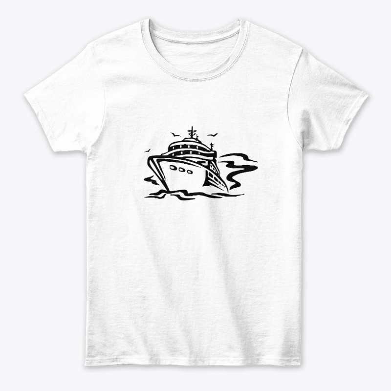 Ship design t-shirt