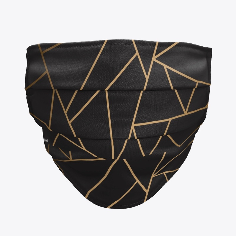 Black and Gold Mask