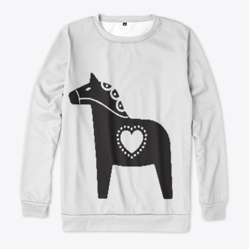 The black Dalahorse